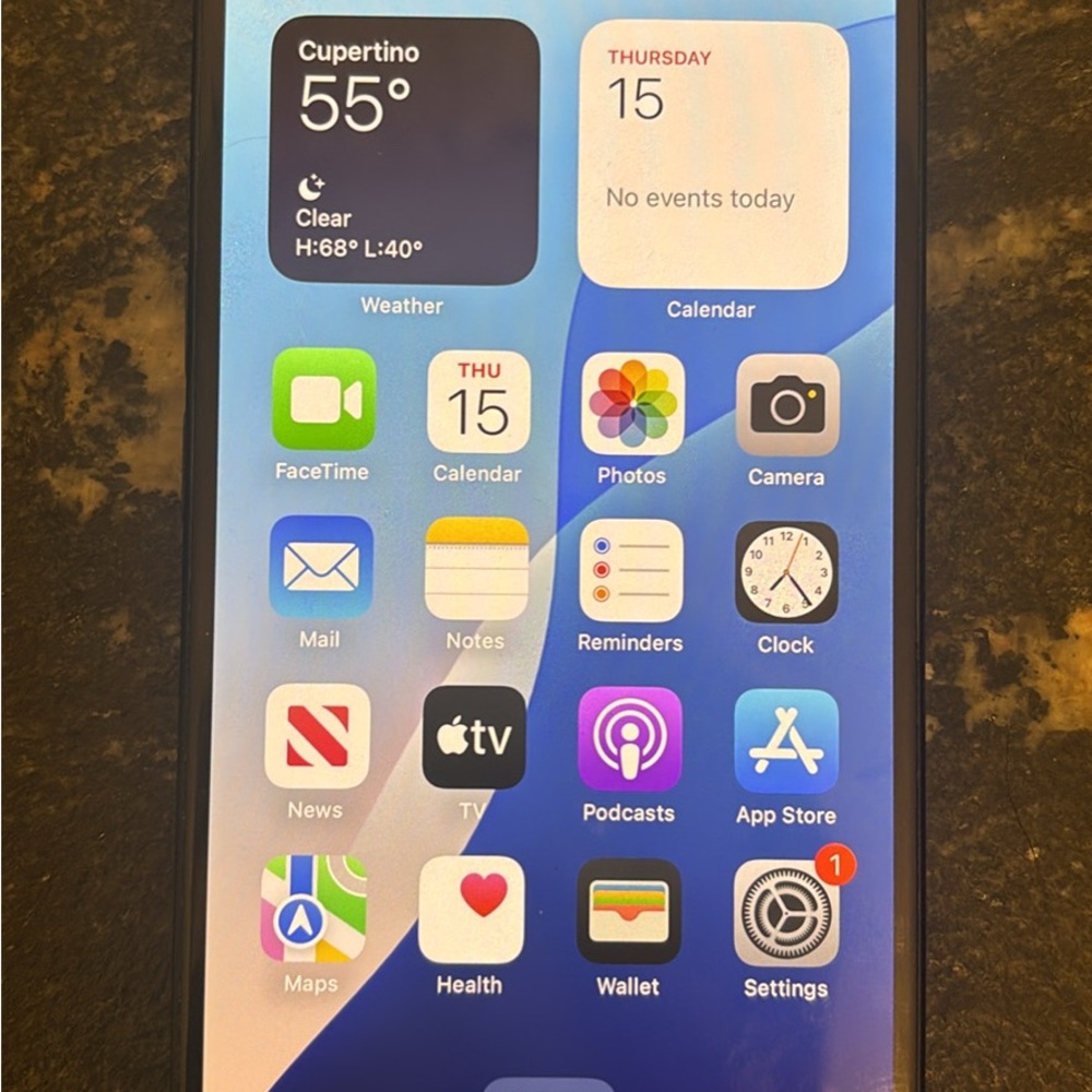 Apple IPhone 15 128 GB black unlocked